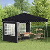 Pop-up Juhlateltta 288 x 288 x 245 cm Antrasiitti Oxford-kangas