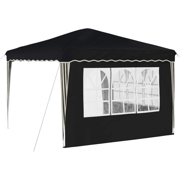 Pop-up Juhlateltta 288 x 288 x 245 cm Antrasiitti Oxford-kangas