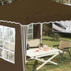 Pop-up Juhlateltta 288 x 288 x 245 cm Taupe Oxford-kangas