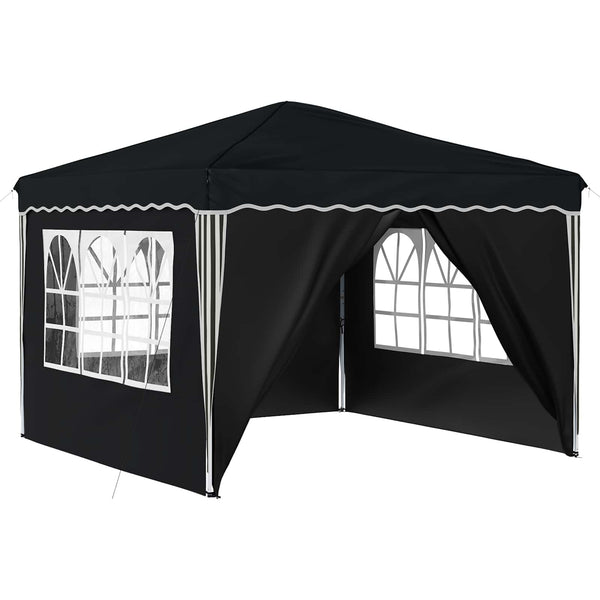 Pop-up Juhlateltta 288 x 288 x 245 cm Antrasiitti Oxford-kangas