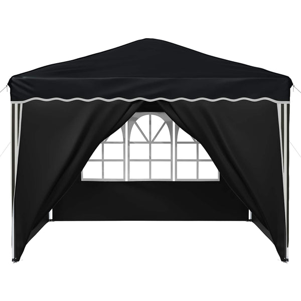 Pop-up Juhlateltta 288 x 288 x 245 cm Antrasiitti Oxford-kangas