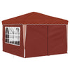 Pop-up Juhlateltta 288 x 288 x 245 cm Terrakotta Oxford-kangas