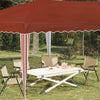 Pop-up Juhlateltta 575 x 290 x 245 cm Terrakotta