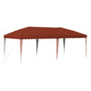 Pop-up Juhlateltta 575 x 290 x 245 cm Terrakotta