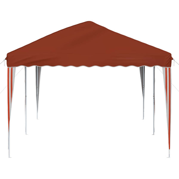 Pop-up Juhlateltta 575 x 290 x 245 cm Terrakotta
