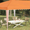 Pop-up Juhlateltta 575 x 290 x 245 cm Oranssi