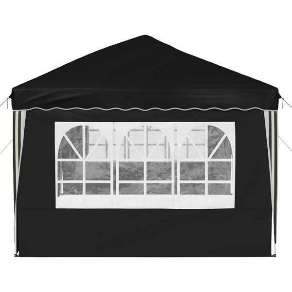 Pop-up Juhlateltta 574 x 289 x 245 cm Antrasiitti