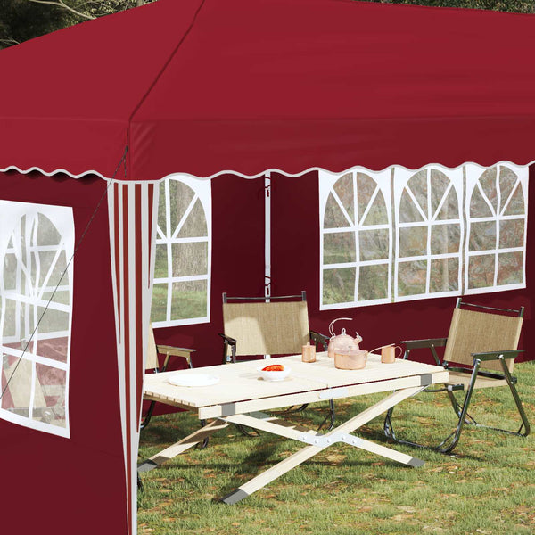 Pop-up Juhlateltta 574 x 289 x 245 cm Burgundi