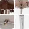 Pop-up Juhlateltta 574 x 289 x 245 cm Ruskea