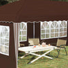 Pop-up Juhlateltta 574 x 289 x 245 cm Ruskea