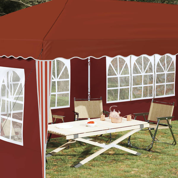 Pop-up Juhlateltta 574 x 289 x 245 cm Terrakotta