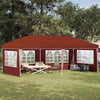 Pop-up Juhlateltta 574 x 289 x 245 cm Terrakotta