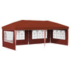 Pop-up Juhlateltta 574 x 289 x 245 cm Terrakotta
