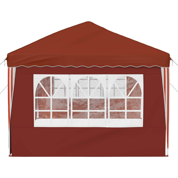 Pop-up Juhlateltta 574 x 289 x 245 cm Terrakotta