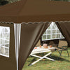 Pop-up Juhlateltta 575 x 288 x 245 cm Taupe
