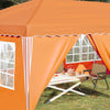 Pop-up Juhlateltta 575 x 288 x 245 cm Oranssi