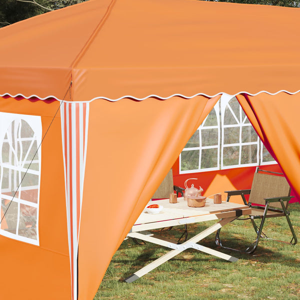 Pop-up Juhlateltta 575 x 288 x 245 cm Oranssi