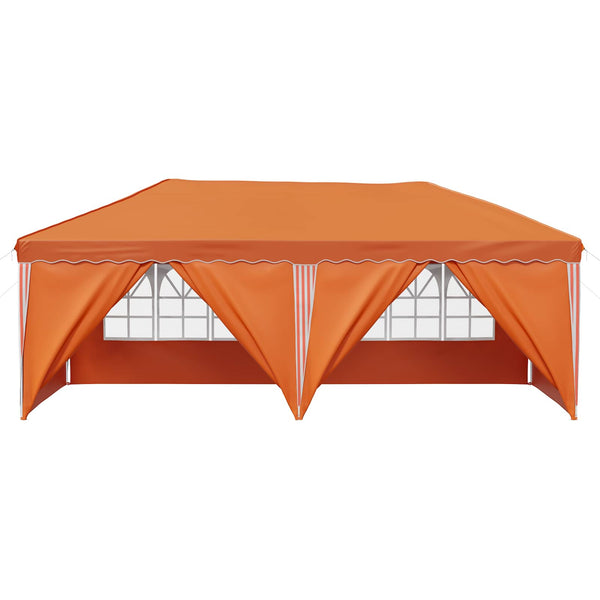 Pop-up Juhlateltta 575 x 288 x 245 cm Oranssi