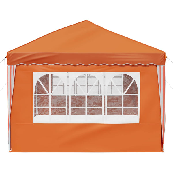 Pop-up Juhlateltta 575 x 288 x 245 cm Oranssi