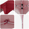 Pop-up Juhlateltta 194 x 194 x 245 cm Burgundi