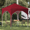 Pop-up Juhlateltta 194 x 194 x 245 cm Burgundi