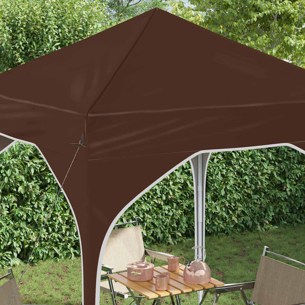 Pop-up Juhlateltta 194 x 194 x 245 cm Ruskea