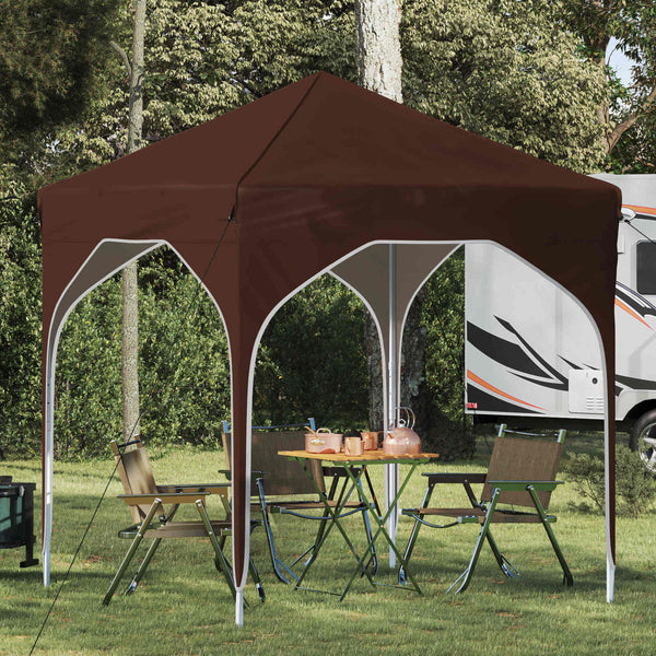 Pop-up Juhlateltta 194 x 194 x 245 cm Ruskea