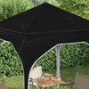 Pop-up Juhlateltta 194 x 194 x 245 cm Musta