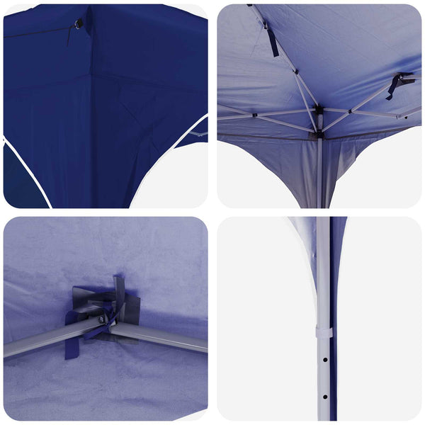 Pop-up Juhlateltta 192 x 192 x 245 cm Sininen