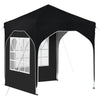 Pop-up Juhlateltta 192 x 192 x 245 cm Antrasiitti