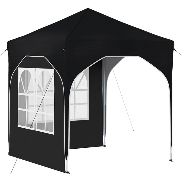 Pop-up Juhlateltta 192 x 192 x 245 cm Antrasiitti