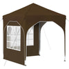 Pop-up Juhlateltta 192 x 192 x 245 cm Taupe
