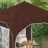 Pop-up Juhlateltta 192 x 192 x 245 cm Ruskea