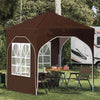 Pop-up Juhlateltta 192 x 192 x 245 cm Ruskea