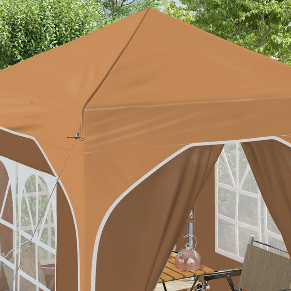 Pop-up Juhlateltta 192 x 192 x 245 cm Beige