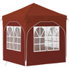 Pop-up Juhlateltta 192 x 192 x 245 cm Terrakotta