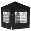 Pop-up Juhlateltta 192 x 192 x 245 cm Musta