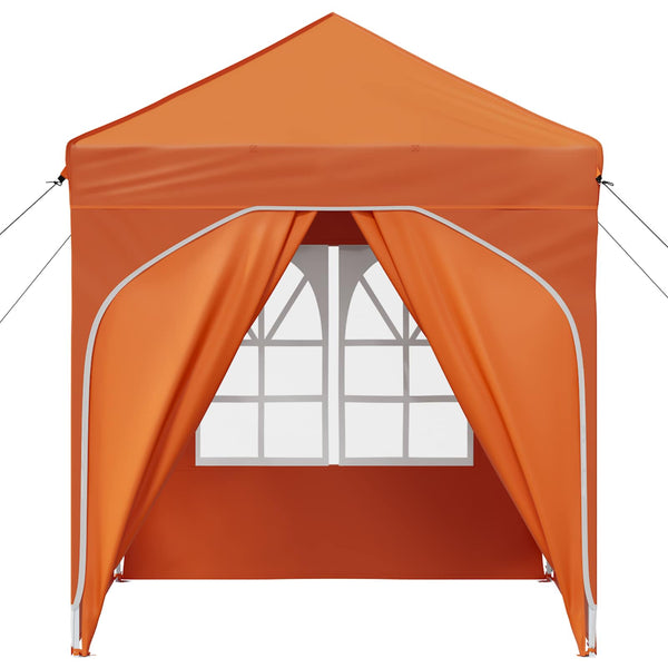 Pop-up Juhlateltta 192 x 192 x 245 cm Oranssi