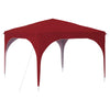 Pop-up Juhlateltta 290 x 290 x 245 cm Burgundi