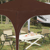 Pop-up Juhlateltta 290 x 290 x 245 cm Ruskea