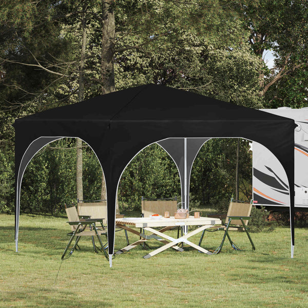 Pop-up Juhlateltta 290 x 290 x 245 cm Musta