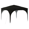 Pop-up Juhlateltta 290 x 290 x 245 cm Musta