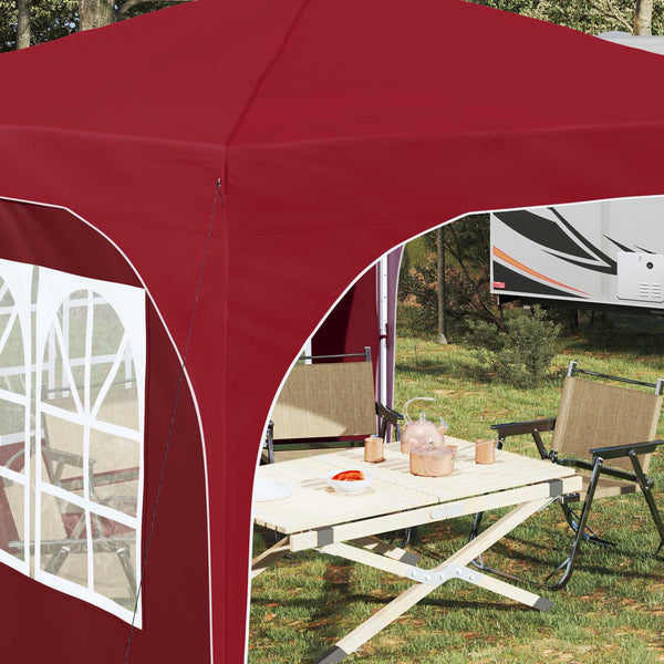 Pop-up Juhlateltta 290 x 290 x 245 cm Burgundi