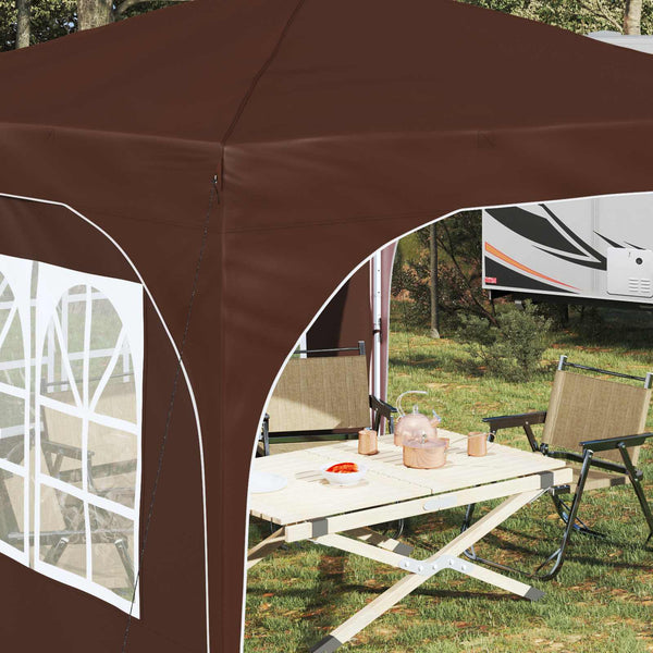 Pop-up Juhlateltta 290 x 290 x 245 cm Ruskea