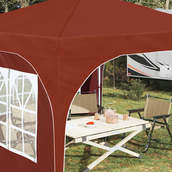 Pop-up Juhlateltta 290 x 290 x 245 cm Terrakotta