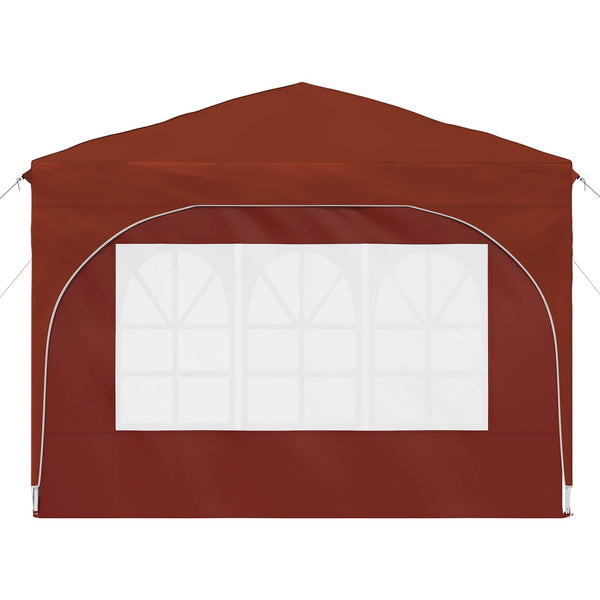 Pop-up Juhlateltta 290 x 290 x 245 cm Terrakotta