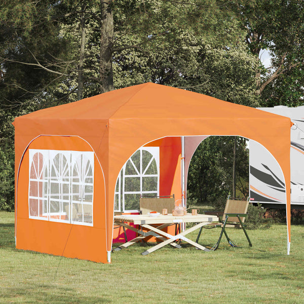 Pop-up Juhlateltta 290 x 290 x 245 cm Oranssi