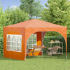 Pop-up Juhlateltta 290 x 290 x 245 cm Oranssi