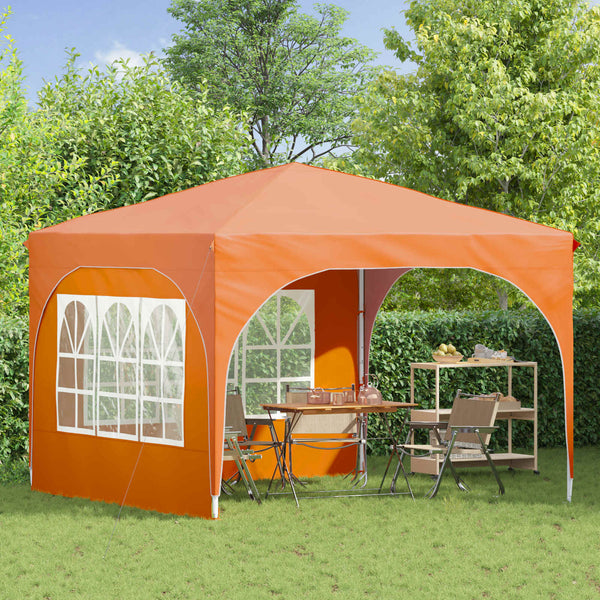 Pop-up Juhlateltta 290 x 290 x 245 cm Oranssi