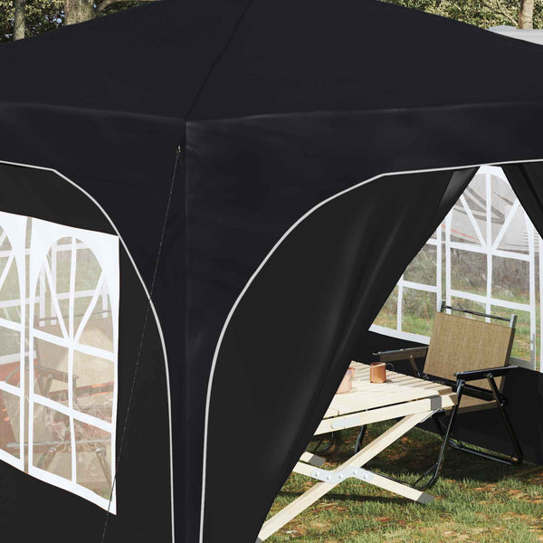 Pop-up Juhlateltta 290 x 290 x 245 cm Antrasiitti